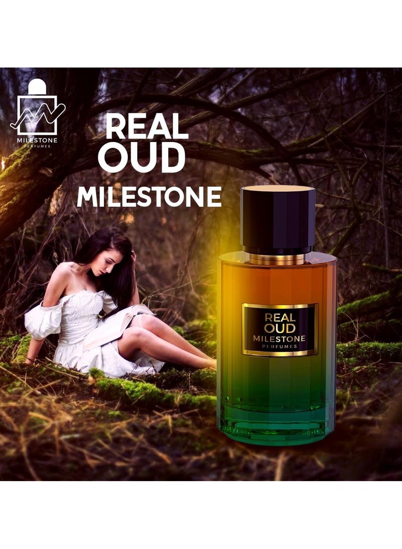 Milestone Real Oud Eau De Parfum For Unisex - 100 ML - Image 5