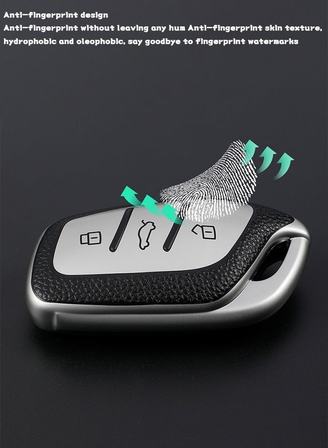 مناسبة لكراجات موريس MG RX5 RX8 Roewe MG ZS EV MG6 EZS HS EHS i6 i5 RX3 حافظة حماية المفاتيح الراقية حافظة مفاتيح السيارة - Image 5