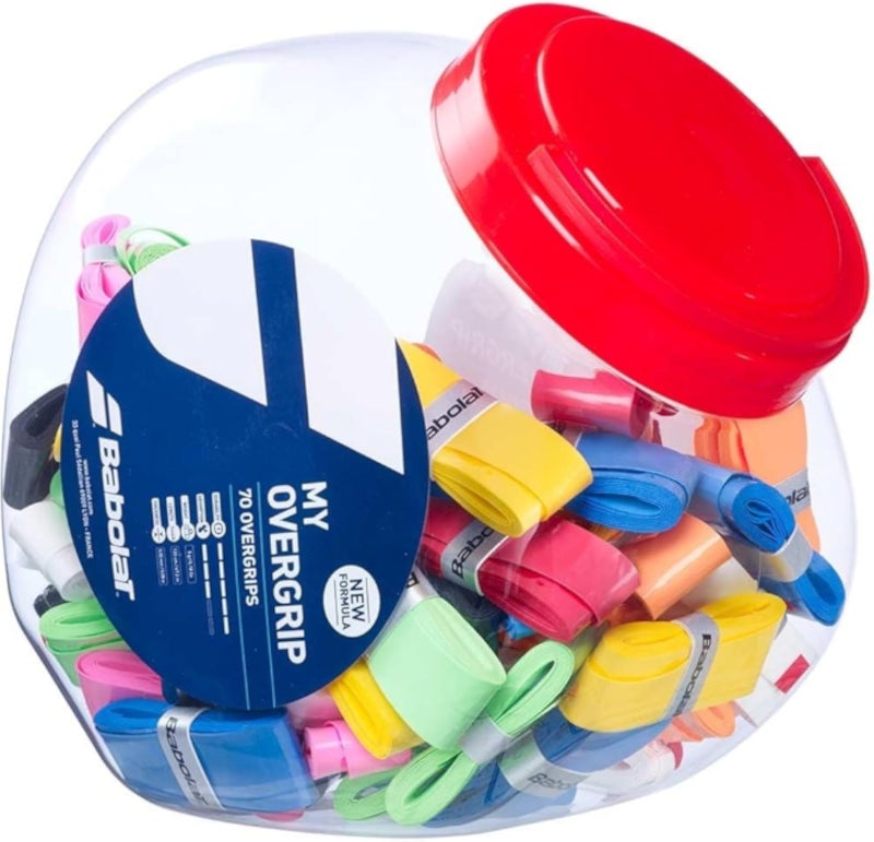 Babolat My Overgrip Farblich Gemischt Tennis Overgrip Pack of 70