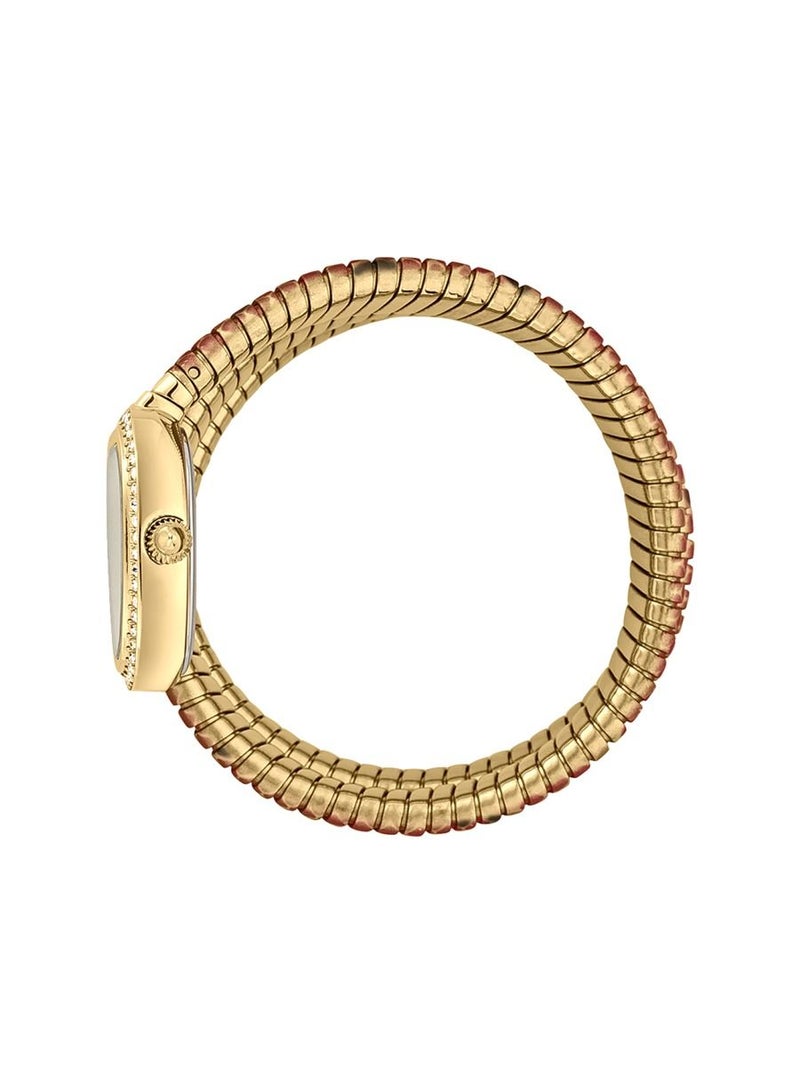 Just Cavalli ساعة كواتز أنالوج للنساء سيربنتي ريل مع سوار من الفولاذ المقاوم للصدأ Jc1L163M0245 - Image 2