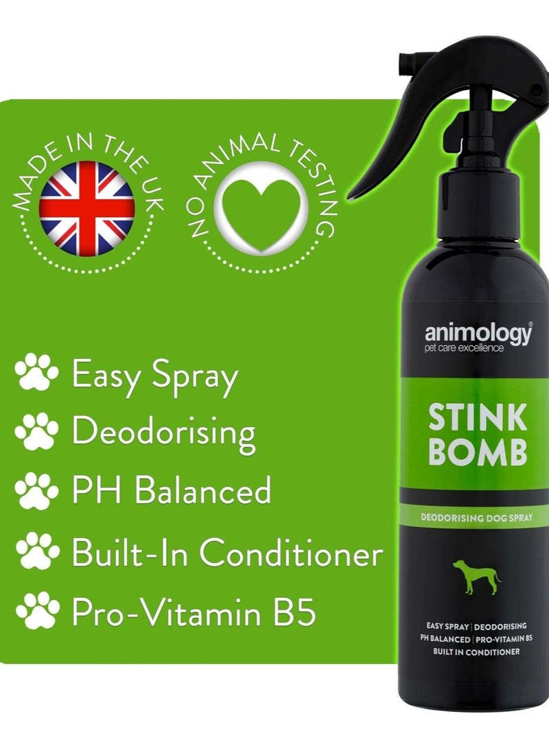 Animology Stink Bomb Deodorising Dog Spray 250ml - Image 2