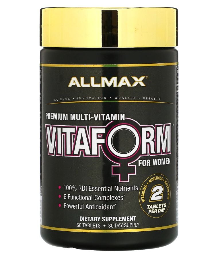 Allmax VITAFORM™ Premium Multi-Vitamin For Women 60 Tablets