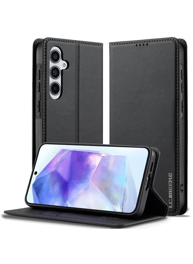 LC.IMEEKE Case For Samsung Galaxy A16 5G L1 Series Frosted Fine Texture PU Phone Case - Image 1