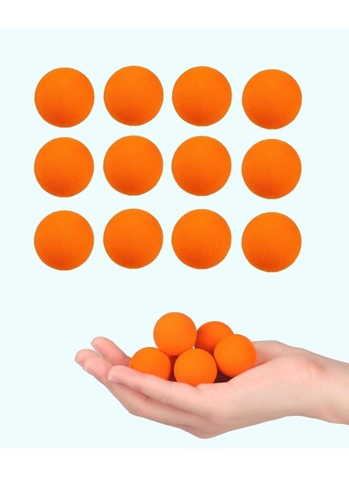 Popper Ball Refills Soft Foam Replacement Balls for Popper Toys Mesh Carry Pouch Included (Pack of 12 - Color May Vary)  - Image 1
