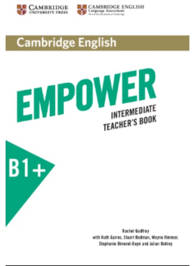 Cambridge Empower - English Course for adults - English language teaching and methodological kit for adults _ level B1_Plus_Intermediate_Teachers_Book - Image 1