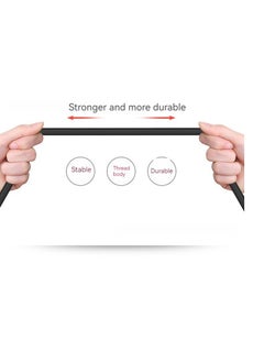 Generic Universal wire-controlled in-ear headphones with microphone and bass earplugs (white)  - Image 3
