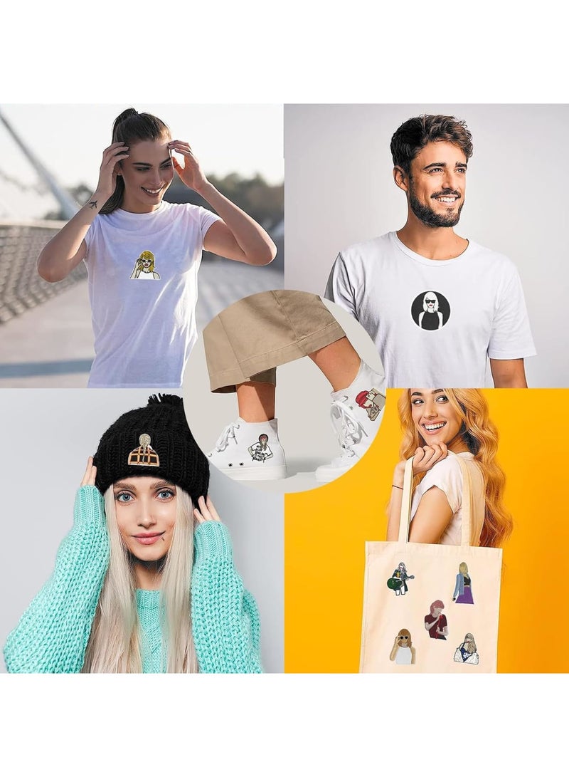 SOLARAE Patch Embroidered, Iron on Patches, 14 Iron on Patches, for Kids DIY Crafts, Fashion Jeans, Backpacks, Clothing, Jackets, Hats, Craft, Sewing, Other Fabrics - Image 2