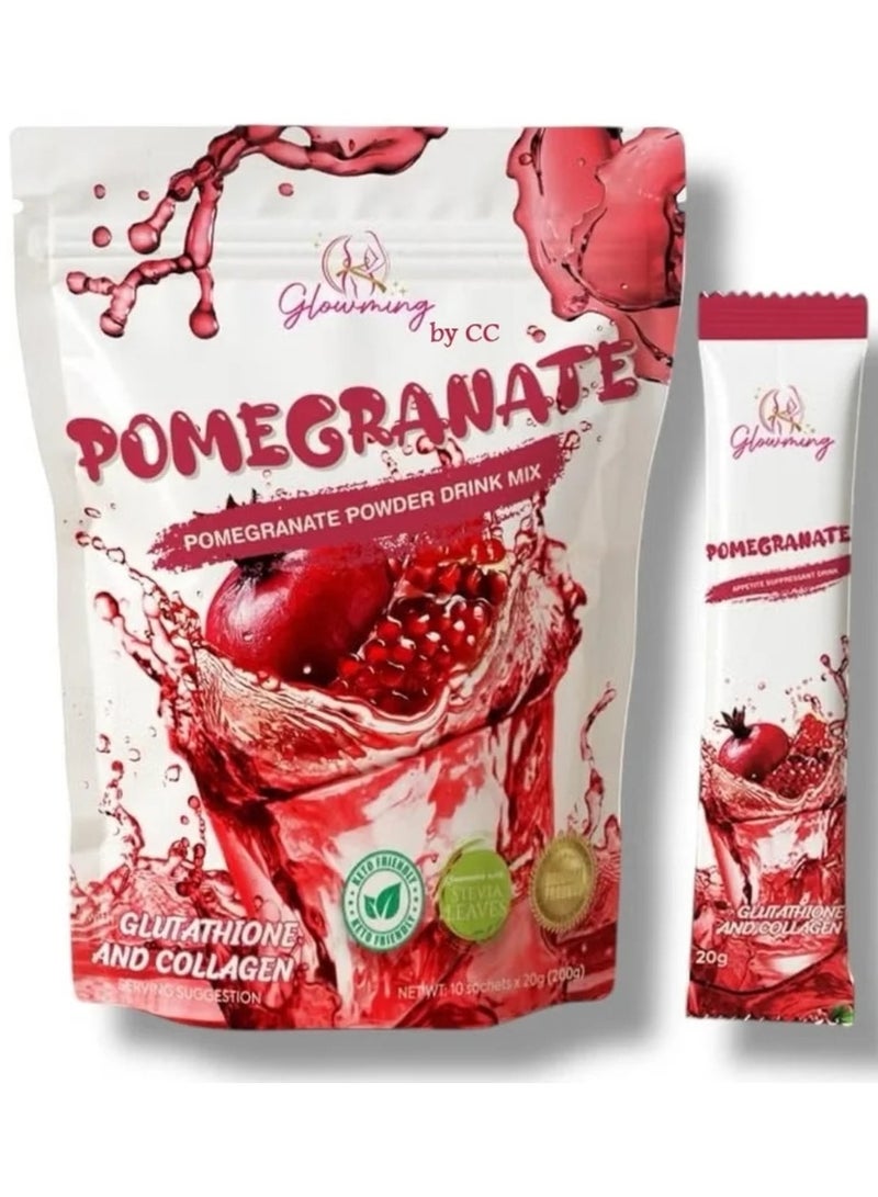 CC's pomegranate powder drink mix