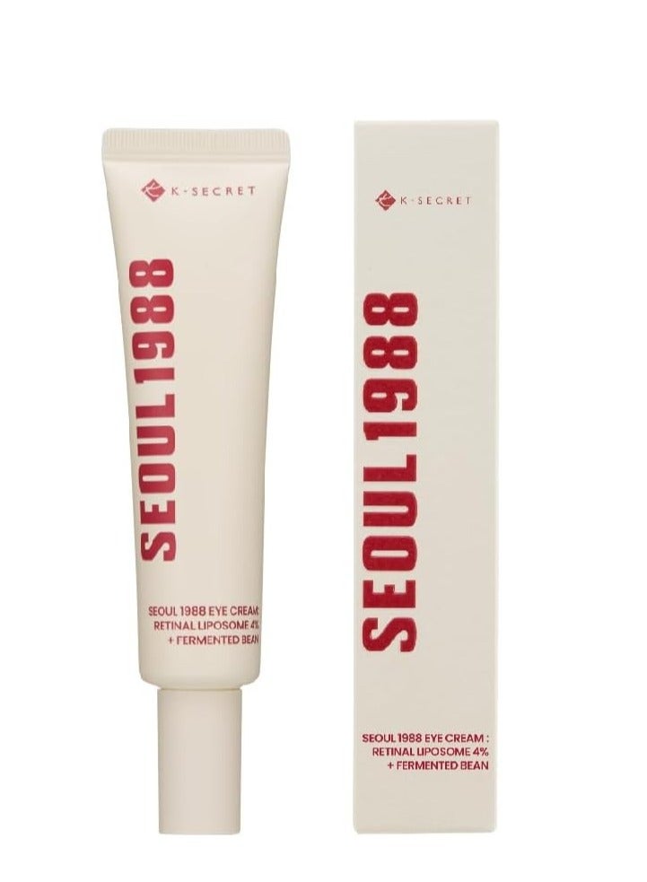 K-SECRET K-SECRET SEOUL 1988 Eye Cream : Retinal Liposome 4% + Fermented Bean - Image 1