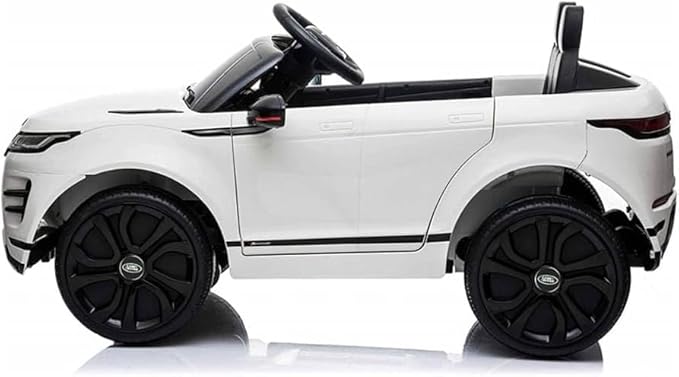 Range Rover Range-Rover 12V Electric Ride-On Car for Kids | Ages 3–8 | Parental Remote Control | MP3 & USB Music Player – Luxury Ride with Rechargeable Battery White - Image 4