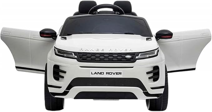 Range Rover Range-Rover 12V Electric Ride-On Car for Kids | Ages 3–8 | Parental Remote Control | MP3 & USB Music Player – Luxury Ride with Rechargeable Battery White - Image 2