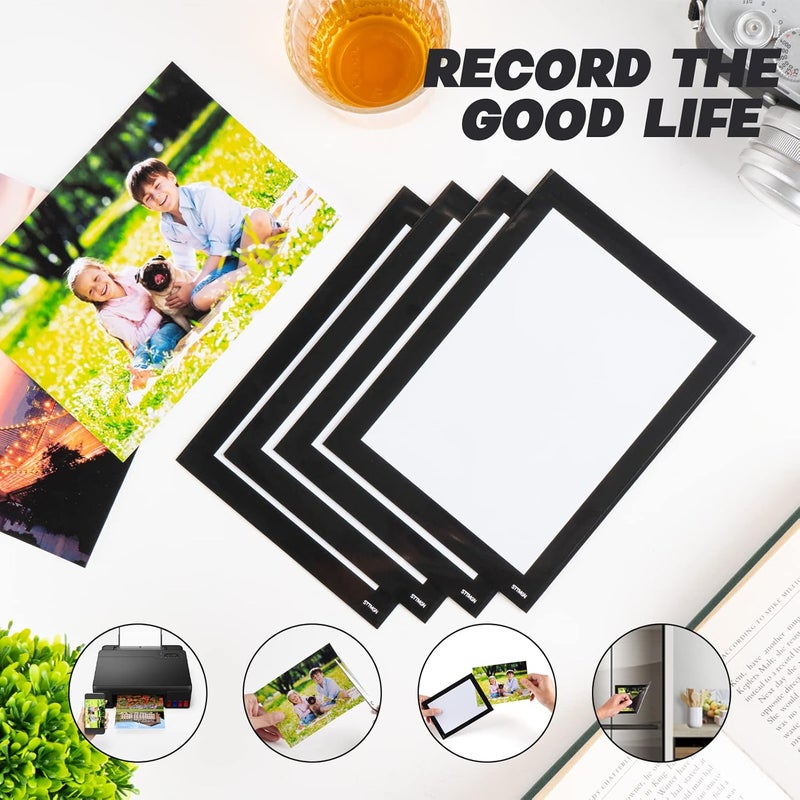 STTMGN Magnetic Picture Frames 5X7 for Fridge (30 Pack),Magnets Photo Pockets/Sleeves,Decorations for Home/Office/School/Classroom/Lockers/Fridge - Image 5