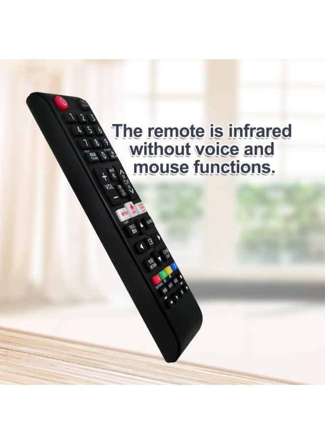 Replacement Remote Control for Samsung Smart TVs – Compatible with Netflix, Prime Video - Image 2