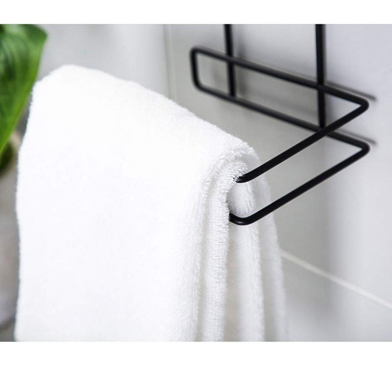 NOBILEA Toilet Roll Tissue Holder Stand Paper Storage Dispensers Stainless Steel Home Wall Mounted Toilet Paper Rack Bathroom Towel with Phone Storage Rack Wall Mounted TissueToilet Paper Holder - Image 5