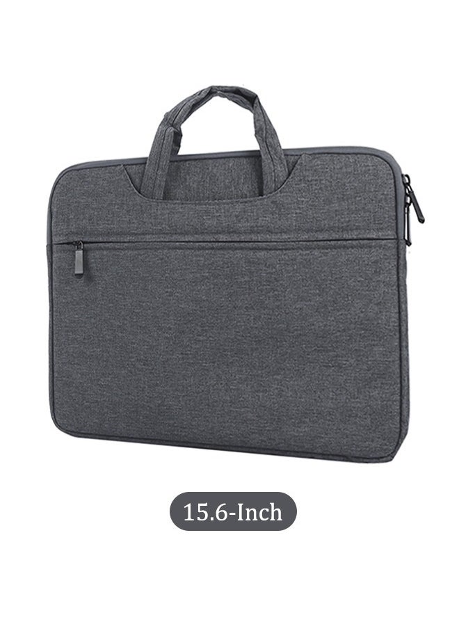 Generic 15.6-Inch Laptop bag Case Briefcase Handlebag for Macbook Dark Grey  - Image 1