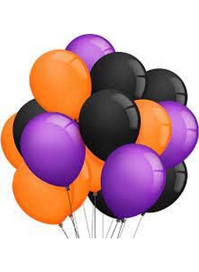 Theme My Party Theme My Party Halloween Party Supplies, Halloween Party Decorations with Happy Halloween Backdrop, Balloons Party Props and Cutouts (Decoration Kit 10)  - Image 4