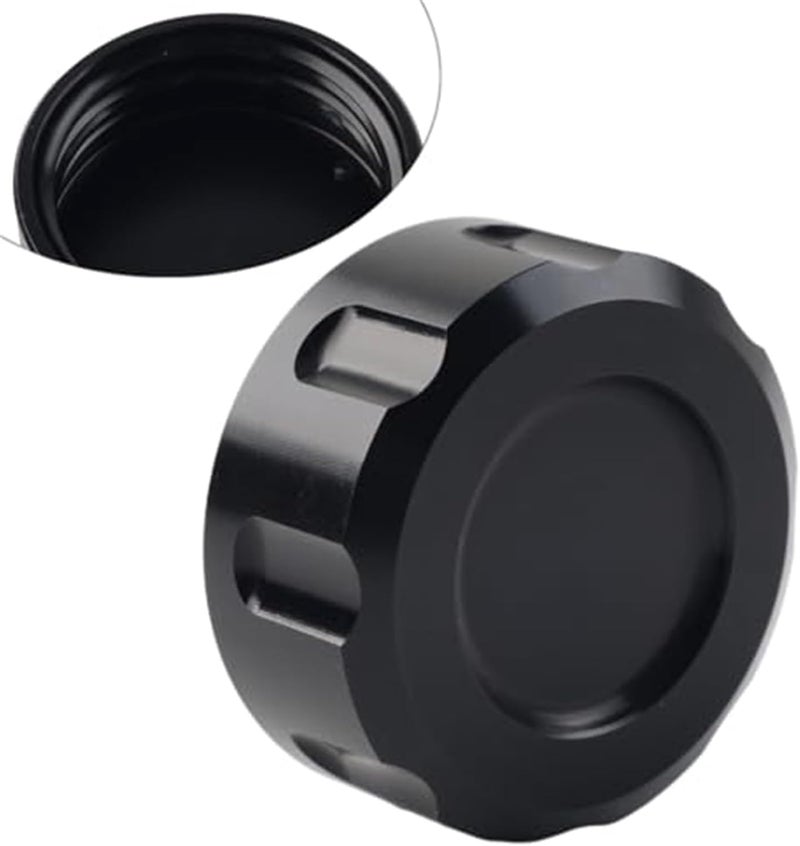 QASULER Motorcycle Brake Fluid Reservoir Cover Cap - Image 2