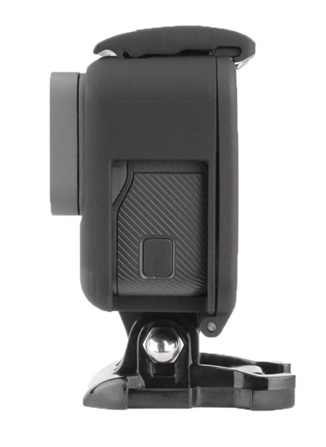 Generic Frame Mount Housing Case, Compatible with GoPro Hero 7/6/5 Black Action Camera Top Open Protective Housing Case with Quick Release Bracket(2 Pcs)  - Image 4