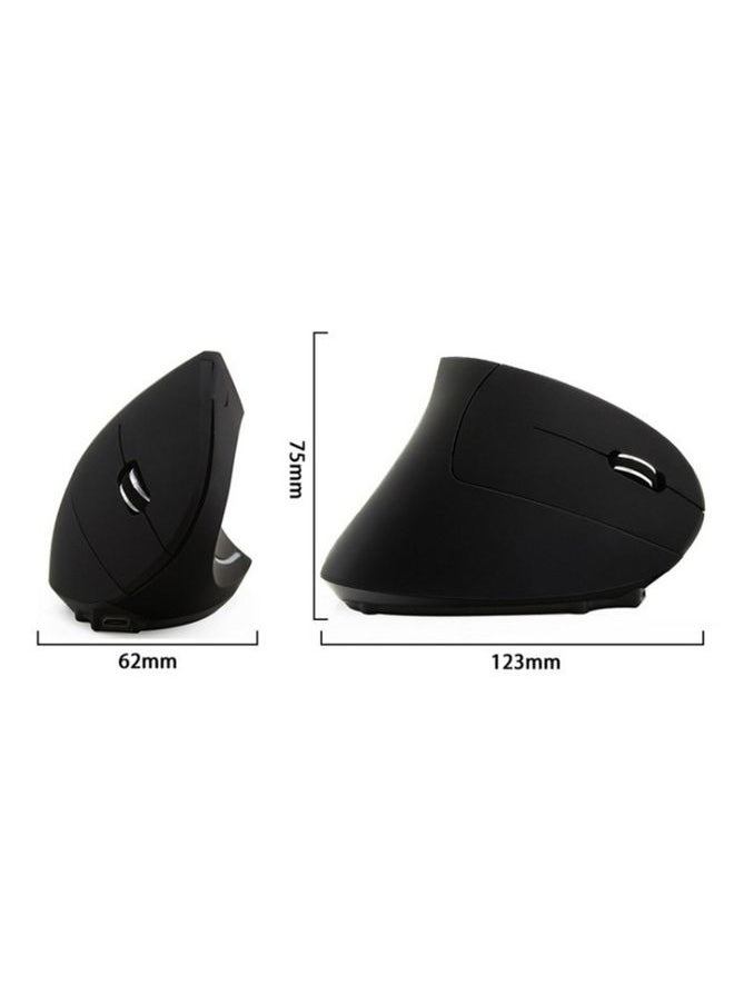 BURAQ - JS-5D 6 Keys 2.4G Ergonomic Vertical Mouse Cross-Border Wireless Charging Mouse(Wireless Charging Type) - Image 1