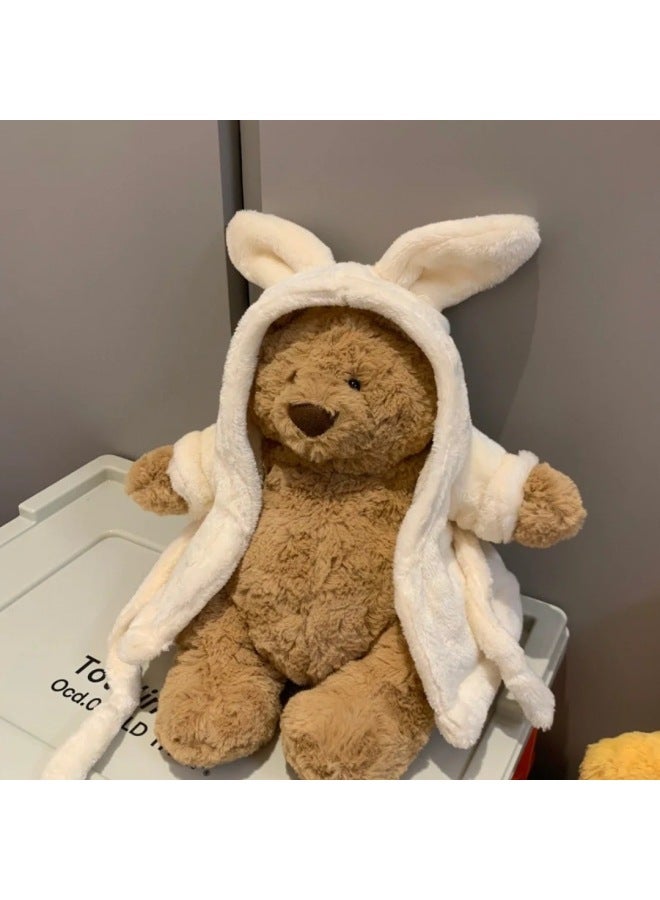 ----- Big Collection 2 Limited Time Activity Discount Toy Cute Animal Shape Plush Doll Gift-Color:Bathrobe Bear 26cm-Height:Free 3b Dust Bag - Image 1