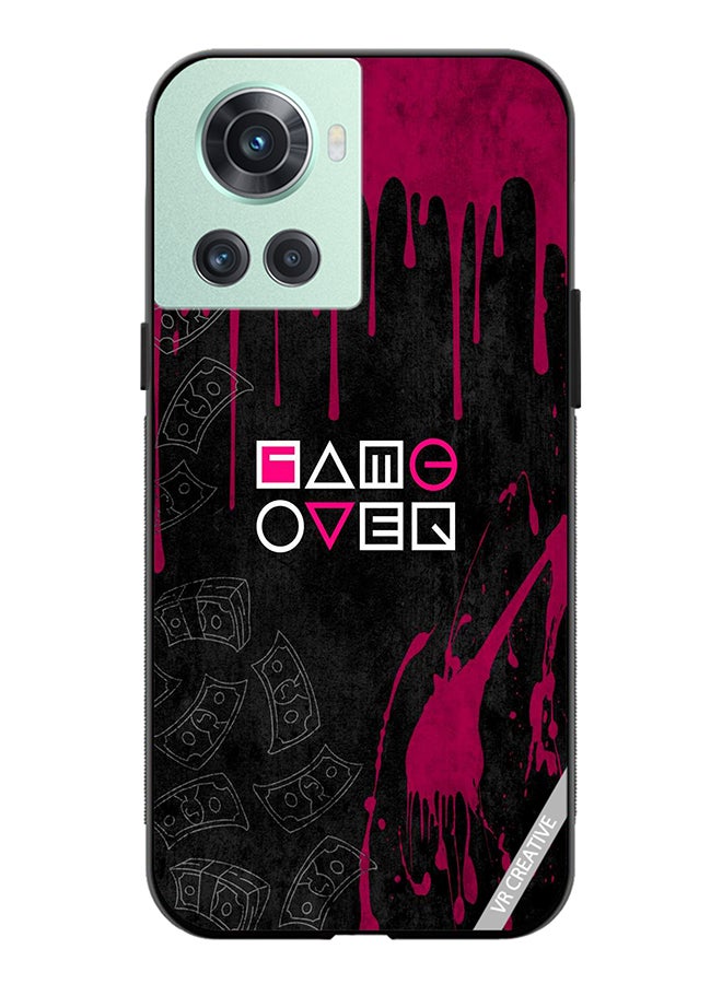 VR CREATIVE Protective Case Cover For OnePlus Ace Game Over Design Multicolour - Image 1