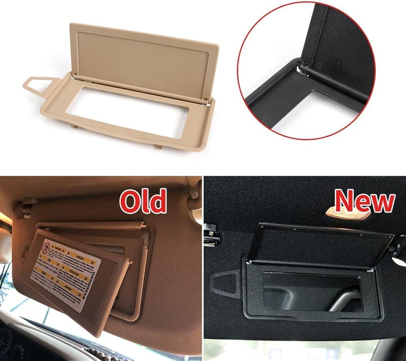 Yurefax Sun Shade Visor Makeup Mirror Cover for Mercedes-Benz - Image 5