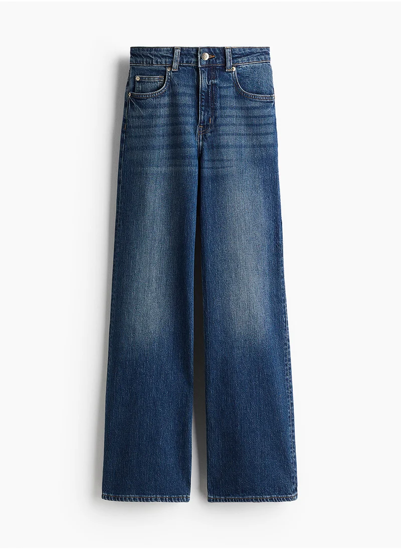 اتش اند ام Wide High Jeans