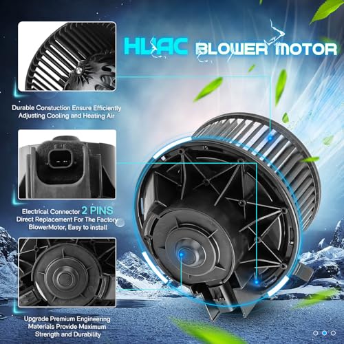 ILONPA محرك مروحة مكيف الهواء مع قفص مروحة لجيب ليبرتي 2002 2003 2004 2005 2006 2007، جيب رانجلر TJ 2002-2006، بديل ل 5066553AA 700154 615-00680 5139720AA - Image 4