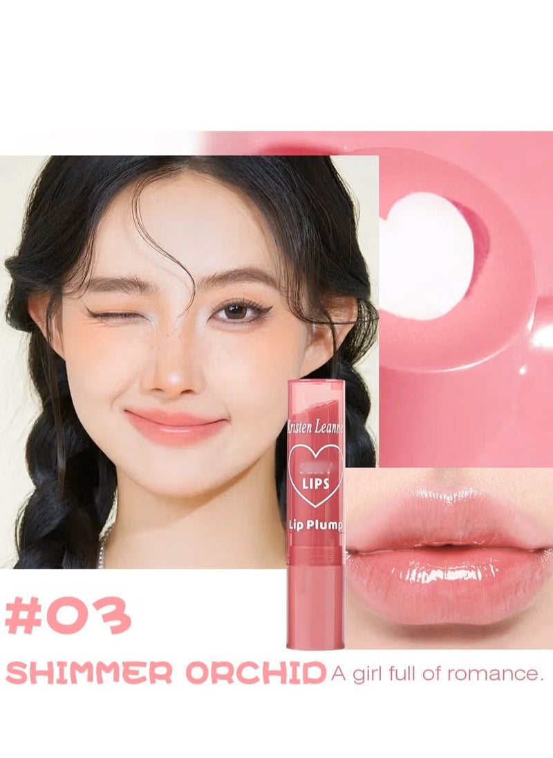 كريستين لين سيروم Lip Plumper Pink Lip Plit مع تركيبة مرطبة ومغذية وممتلئة ، مصل غير لزج وعالي اللمعان ممتلئ لمعان الشفاه لمزيد من الحجم وشفاه أكثر امتلاء ونعومة  - Image 1