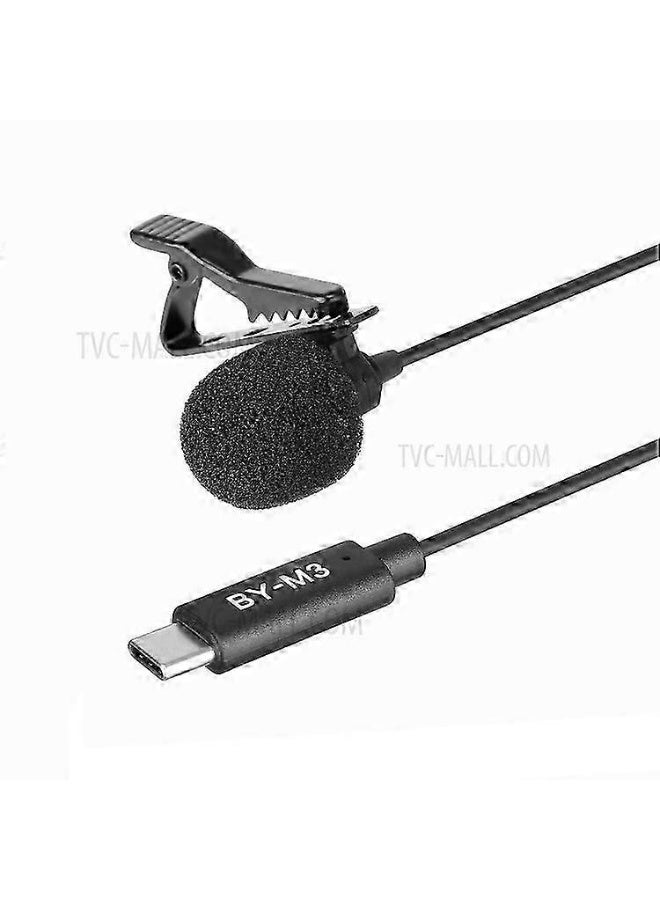 BOYA BY-M3 Omnidirectional Digital Lavalier Microphone with USB Type-C Cable 6 Meters - Image 3