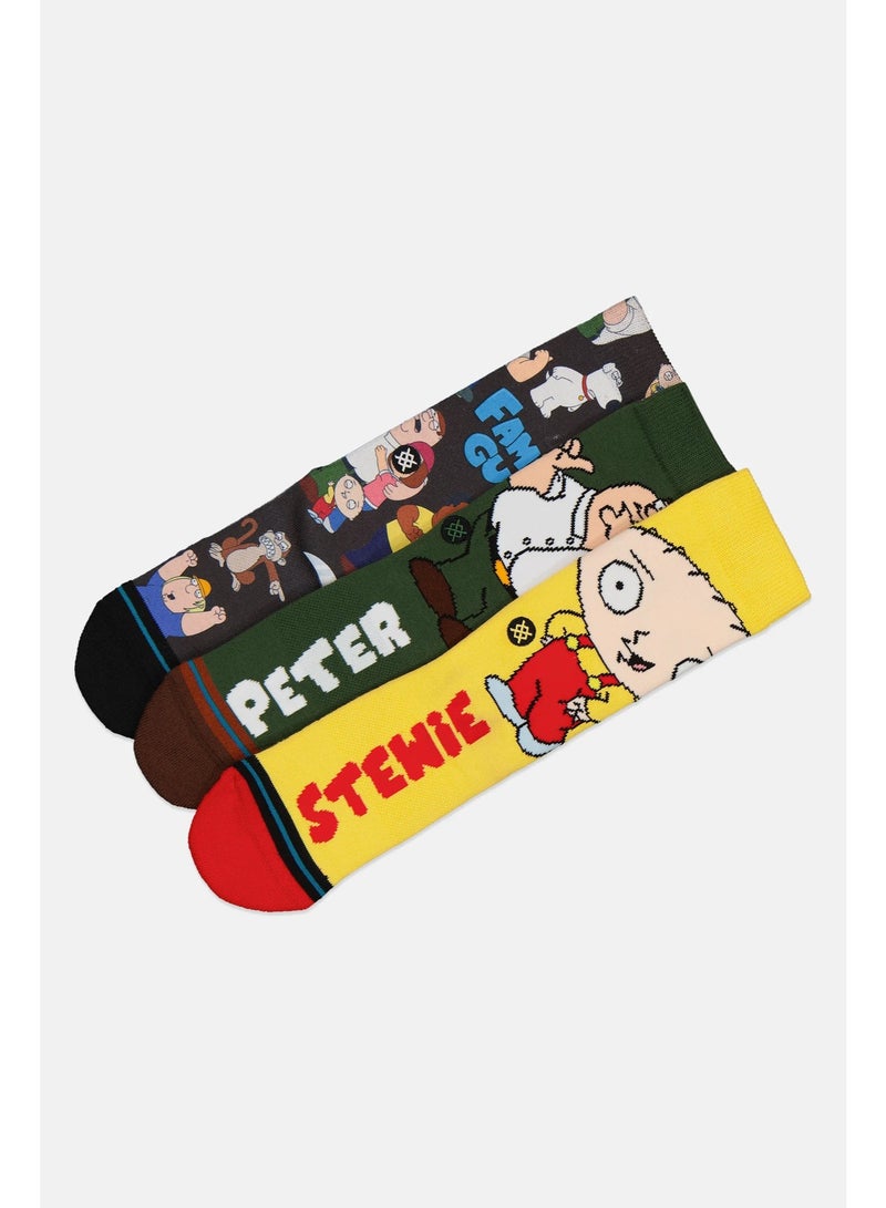 Stance Socks Stance x Family Guy Values 3 Pack Set Multi - Image 5