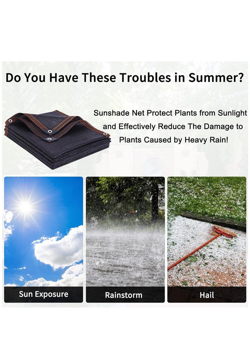 موثوقية التنبؤ مظلة الشمس الظلة ، مظلة الشمس في الهواء الطلق مظلة الشمس ، كتلة الشمس المظلة المظلة المستطيل لحديقة الفناء مرفق في الهواء الطلق في الهواء الطلق (3 * 4M) - Image 2