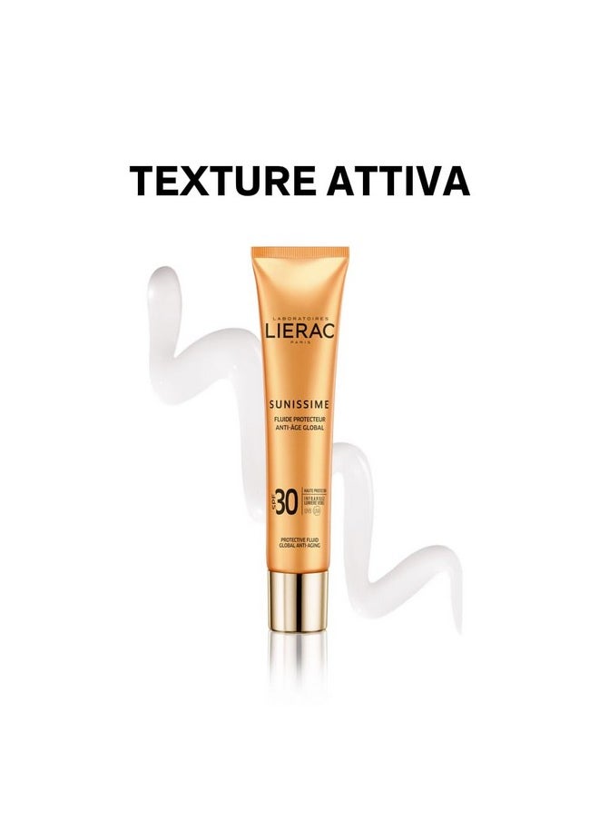 Lierac Sunissime Protective Fluid Global Antiaging Spf 30 40Ml  - Image 2