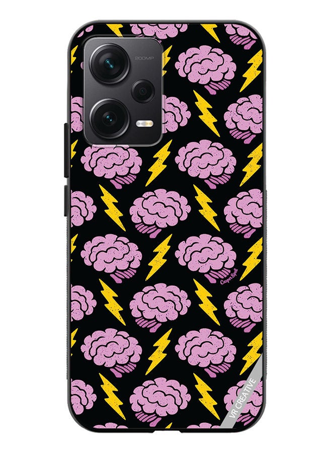 VR CREATIVE Protective Case Cover For Xiaomi Redmi Note 12 Discovery Thunder Design Multicolour - Image 1