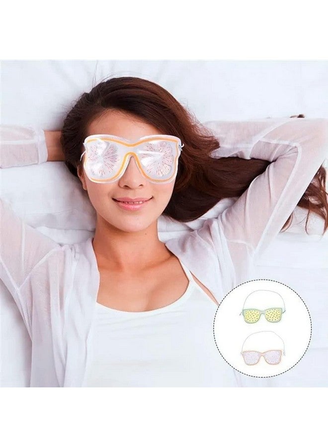 COSLUXE قناع عين جل COSLUXE، دوائر داكنة، صداع، انتفاخ، ضغط جل للعين، ضغط حراري ساخن أو بارد، أقنعة جل للعين، وسادة Eyeson، - أقنعة جل للعين، أقنعة جل ساخنة وباردة متعددة الألوان، 2 - قطعة - Image 4