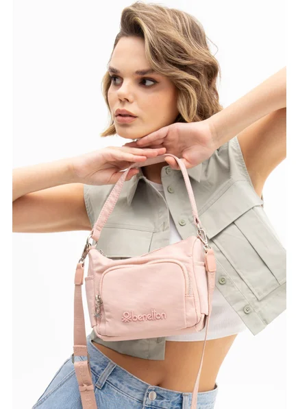 يونايتد كولورز أوف بينتيون Benetton Women's Crossbody Bag Pink BNT1202