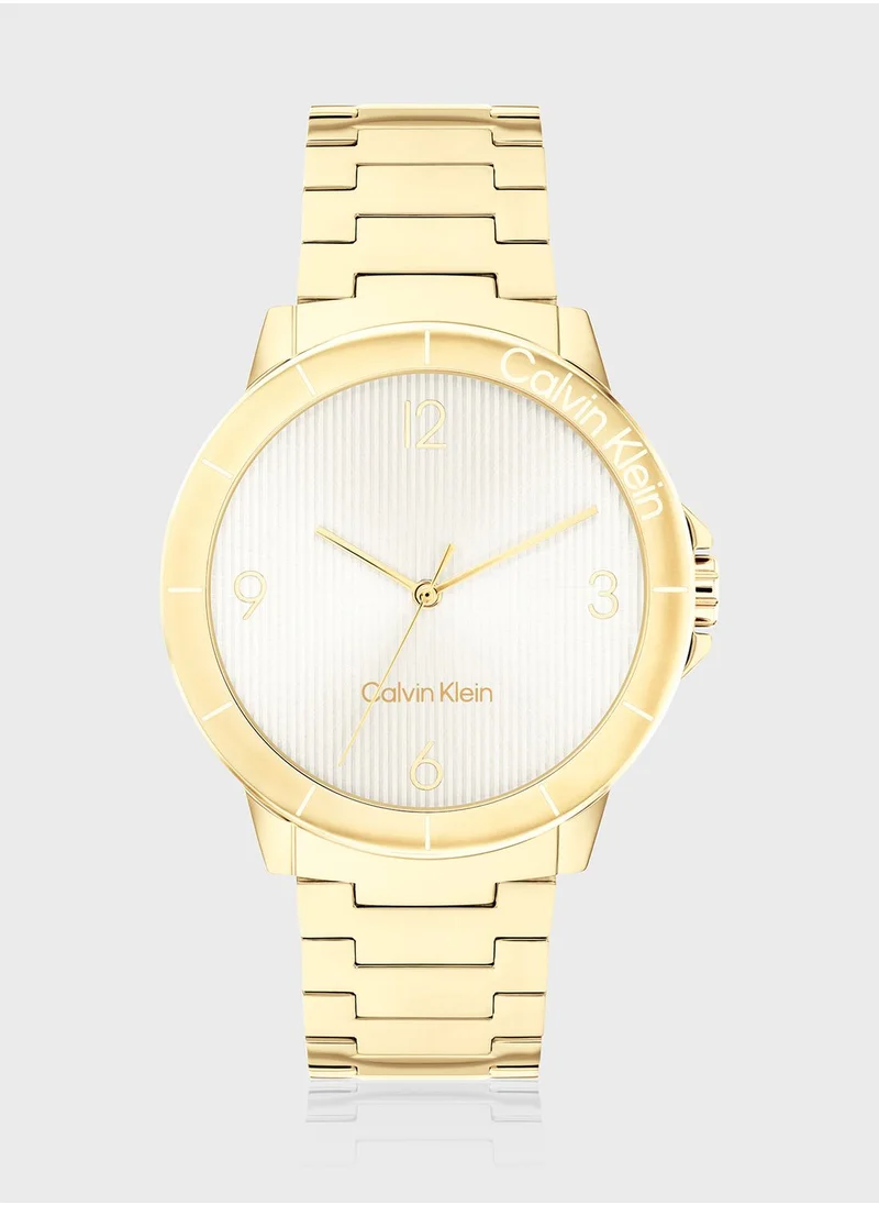 CALVIN KLEIN Steel Strap Analog Watch