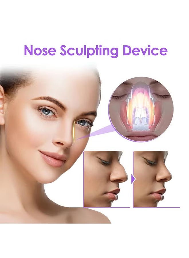 Nose Shaper Clip Nose Bridge StraightenerCorrector Soft Silicone Slimmer RhinoplastyDevice Nose Up Lifting Clip Nose Shaper forWomen，Takes On Loose Cartilage and Skin On The Nose's Tip, Giving You a Firmer and More Youthful Appearance, Comfortable and User-Friendly - Image 5