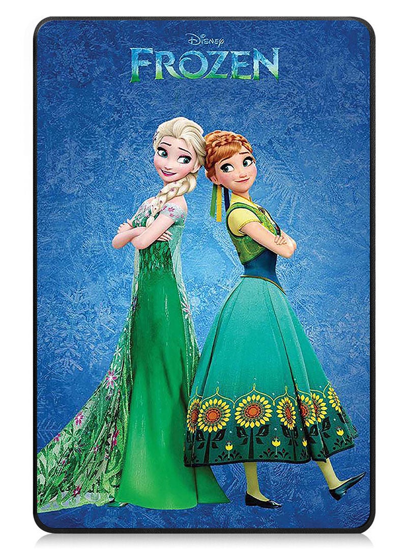 Theodor Protective Flip Case For Samsung Galaxy Tab A9 With Trifold Stand Auto Wake Sleep Shockproof Cover Elsa & Anna - Image 1