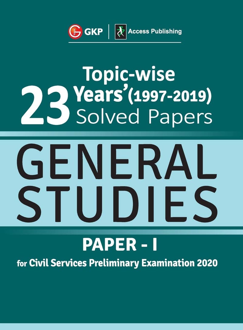 UPSC General Studies Paper I - 23 Years Topicwise Solved Papers (1997-2019) 2020  - Image 1