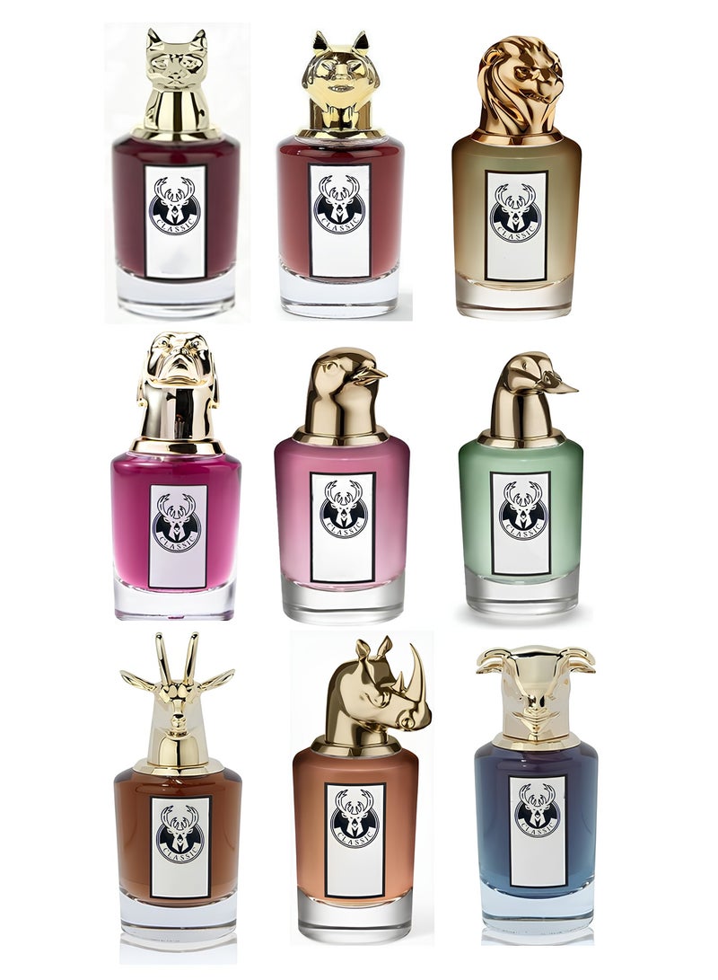 Classic Classic perfume set consisting of 9 pieces 25ml