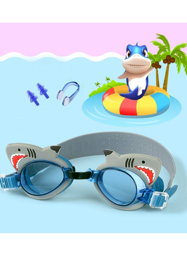 3-Piece Set Children's Cartoon Silicone Anime Swimming Glasses Pool Boys Swimming Training Diving Equipment (Grey) - pzsku/ZE29A47F22EDBA3058E38Z/45/_/1720844982/1dd465a5-5a8a-4051-9118-e598f0d7da82