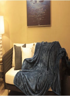 snooze High Warmness Blanket - 200x220 Cm - Petrolum  - Image 3