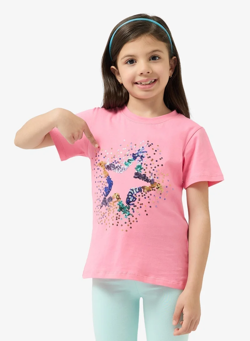Pinata Sequin Star Cotton Tshirt
