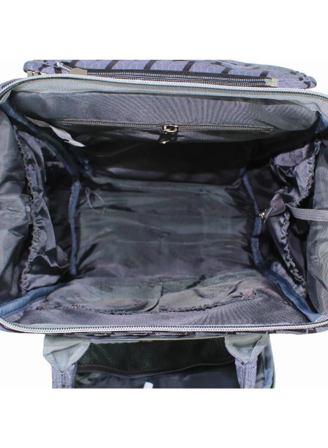 LeQueen Diamond 8th Special Edition Soft Waterproof Diaper Bag - Grey - Image 3