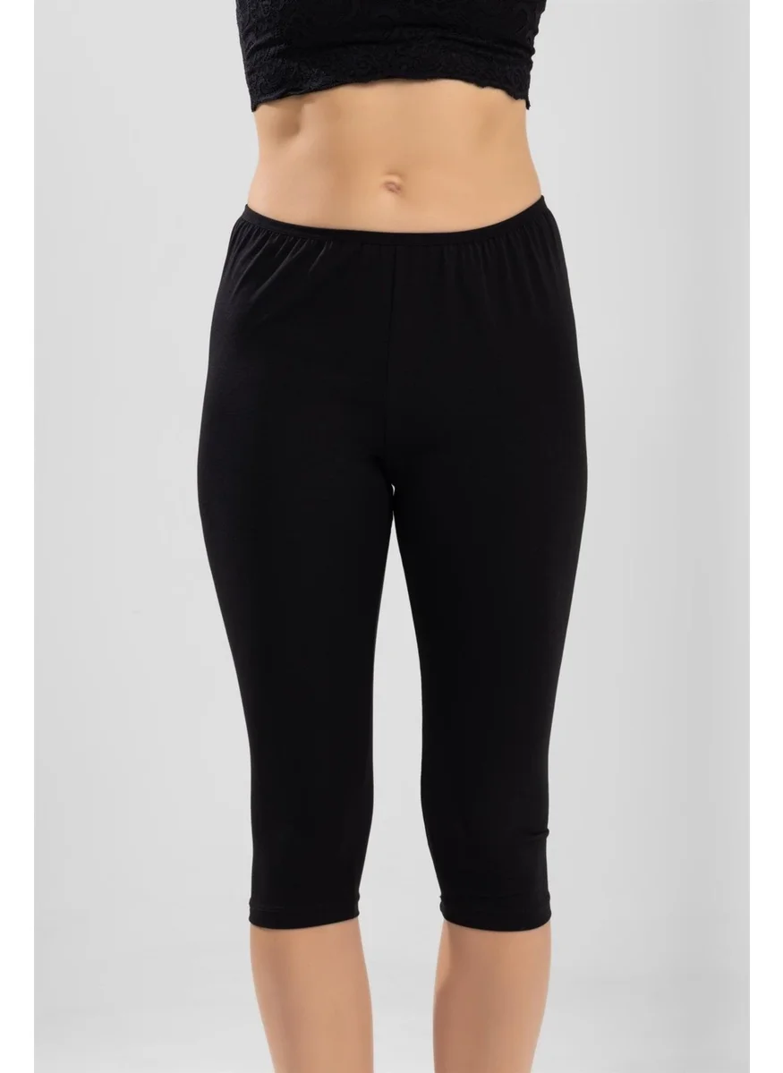 Baykar Women's Plain Tights 8903 Black