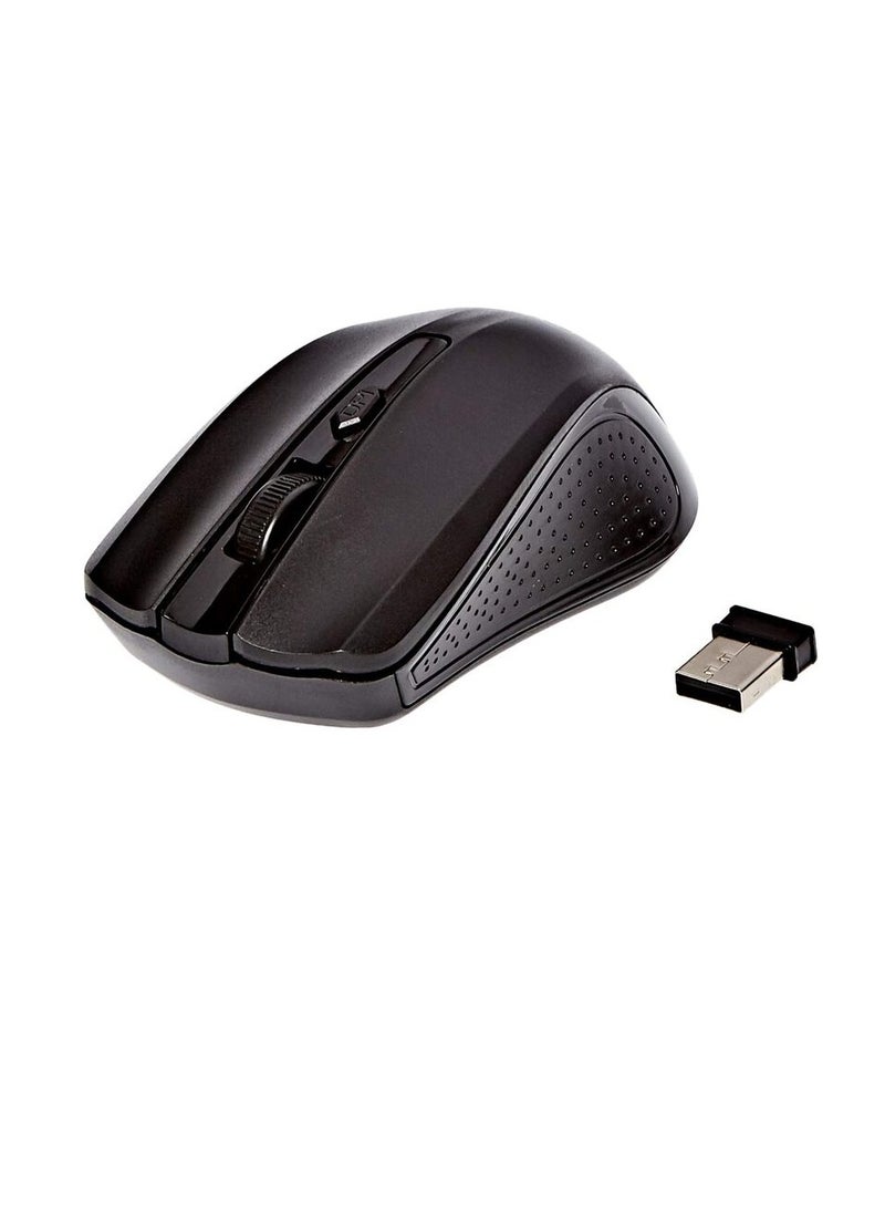 Enet Enet G211-33 Wireless Optical Mouse - Black  - Image 1