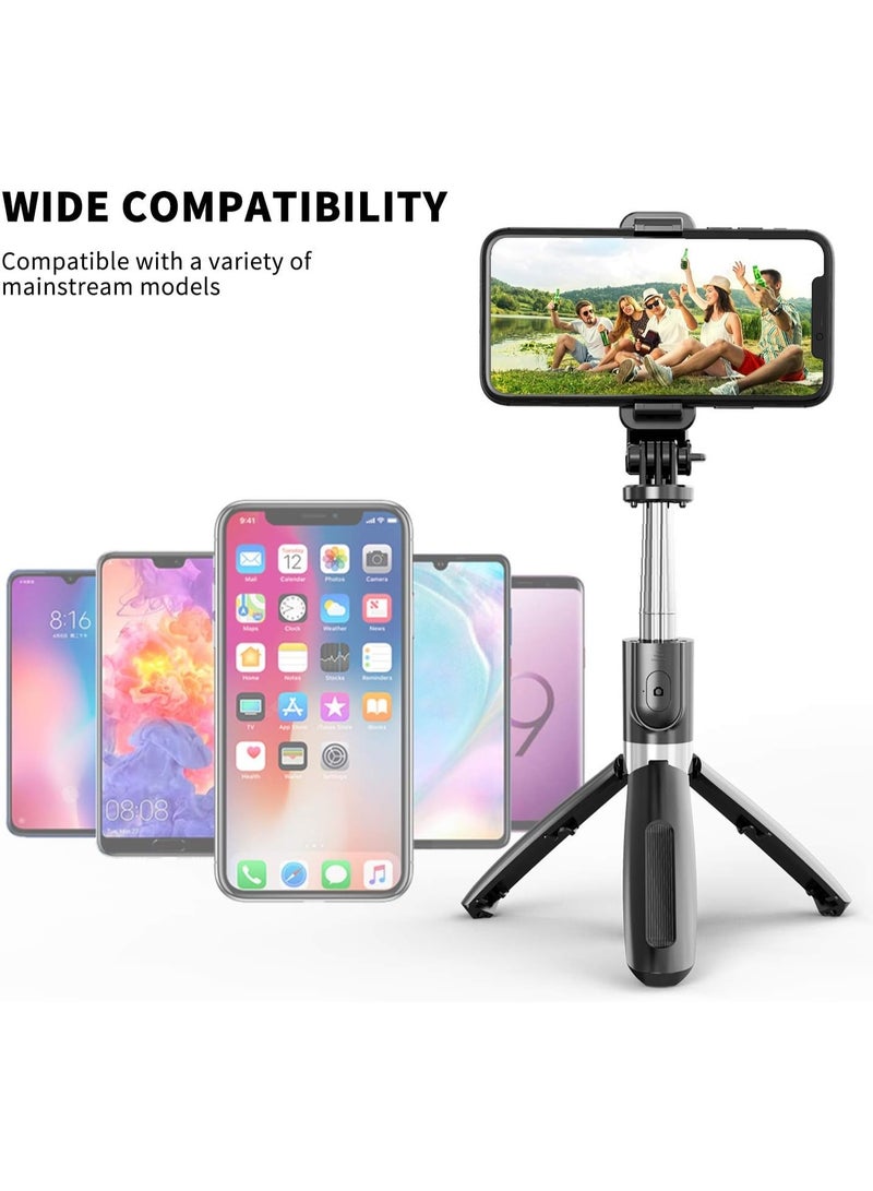 Selfie Stick – Handheld Tripod with Detachable Wireless Remote – Mini Tripod Stand for Smartphones, GoPro & More - Image 4