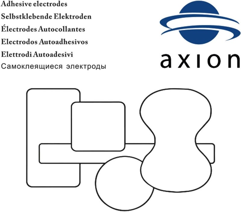 Axion 4 Oval TENS Electrode Pads Compatible for Panasonic TENS Machines Pads for TENS EMS Devices Size 70x50mm axion Brand Quality - Image 4