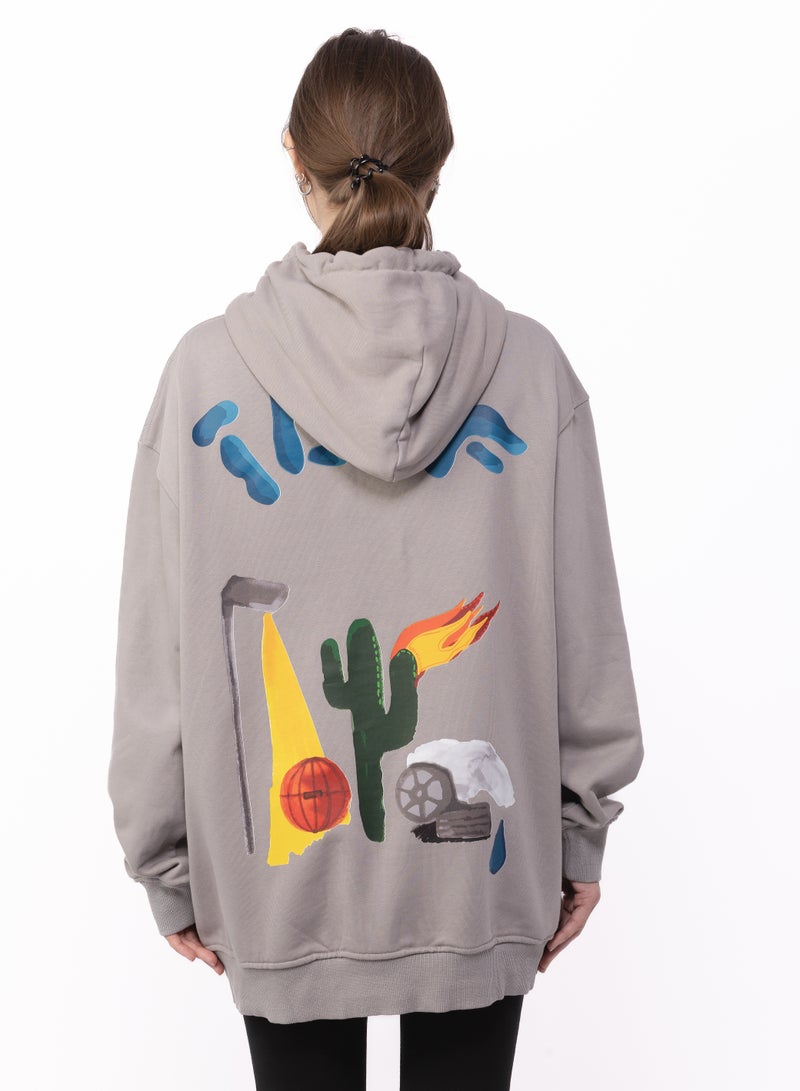 Teif paris Desert Vibe Graphic Hoodie  - Image 5